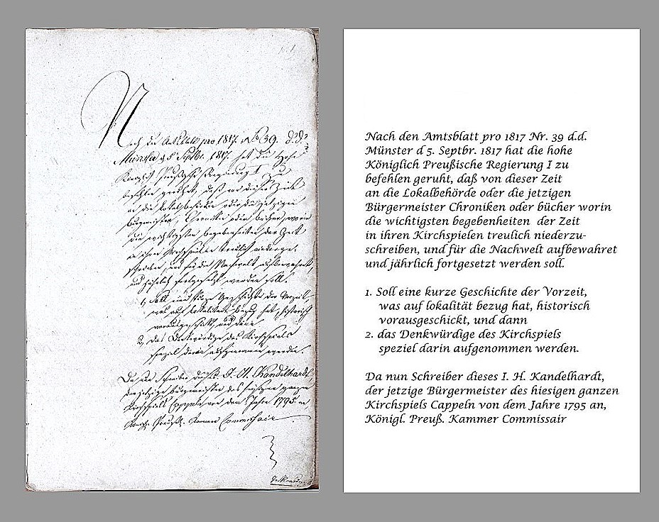Original und Abschrift